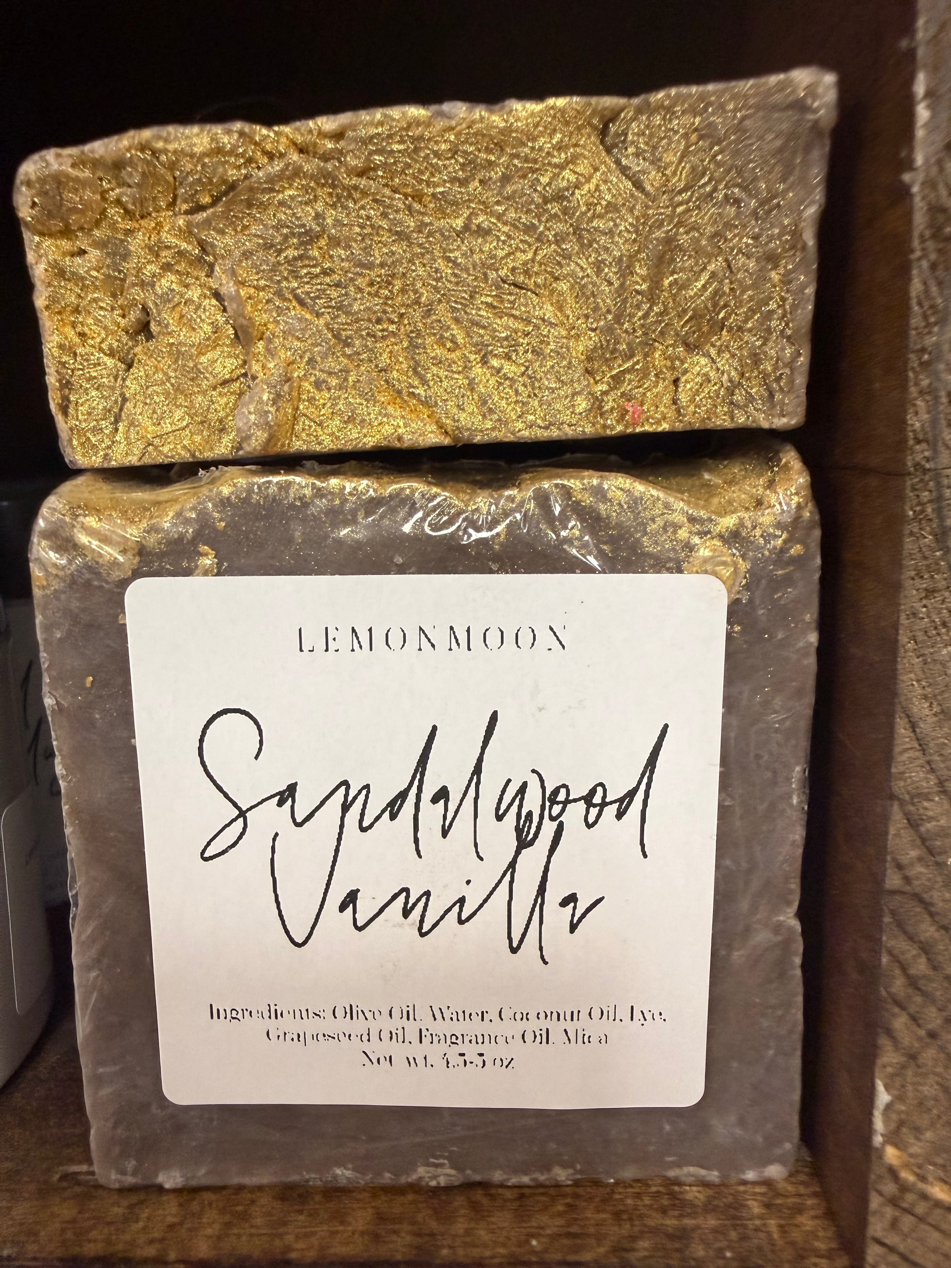 LemonMoon-Bar Soap-Sandalwood Vanilla
