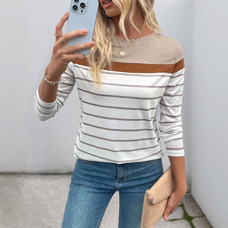 Crewneck Long Sleeve Khaki