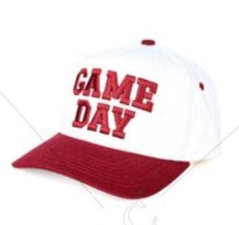 TCM0015 "GAME DAY" Trucker Hat: Black
