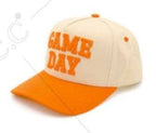 TCM0015 "GAME DAY" Trucker Hat: Black