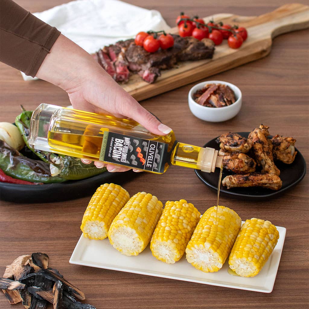 MAPLE-WOOD SMOKED BACON INFUSED OLIVE OIL : 250ml
