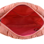 QP008 Nylon Quilted Puffer Clutch/Pouch: Teal