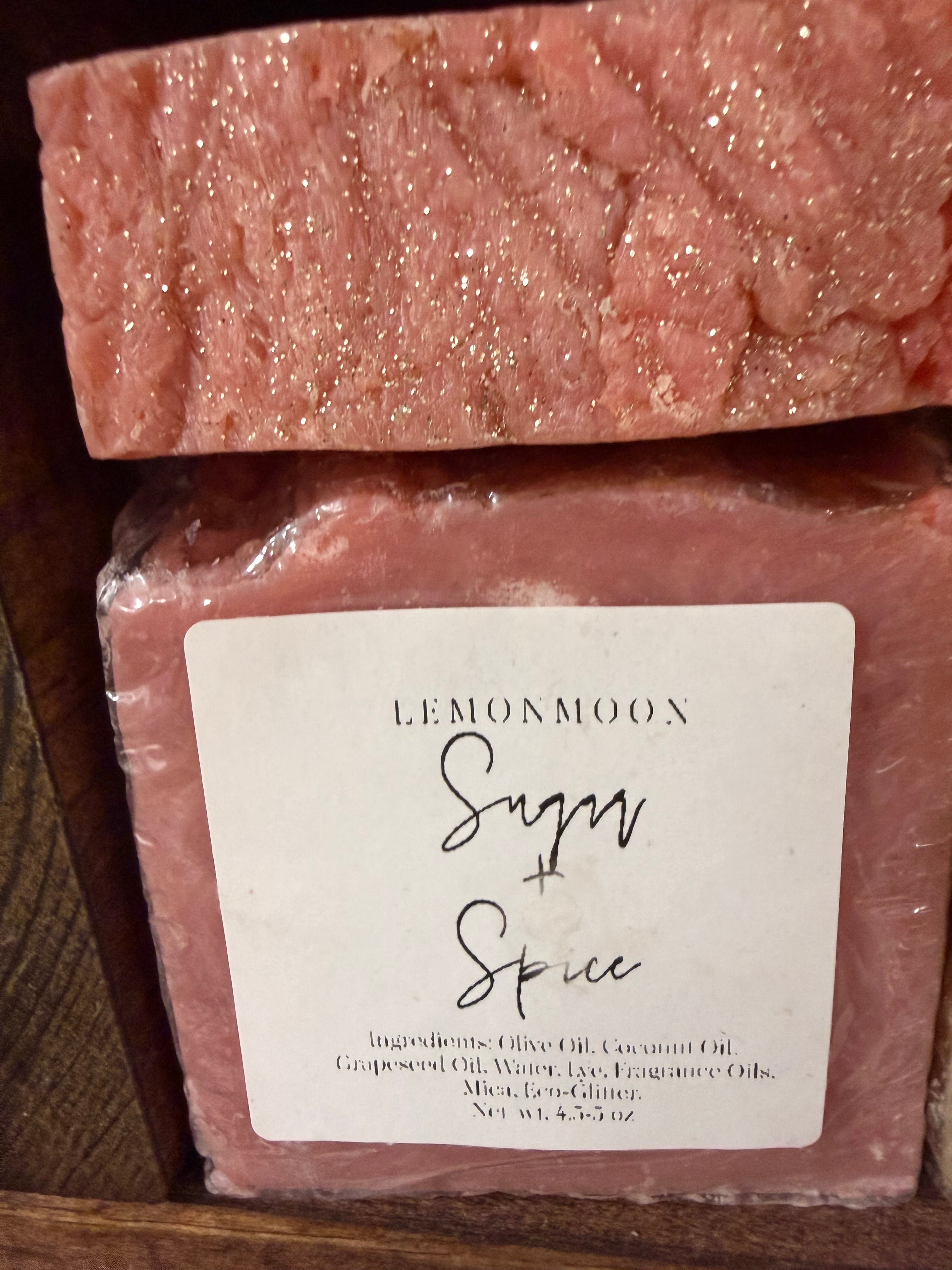 LemonMoon-Bar Soap-Sugar & Spice