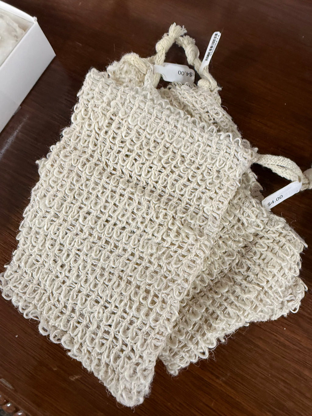 LemonMoon-Mesh Exfoliating Soap Pouch
