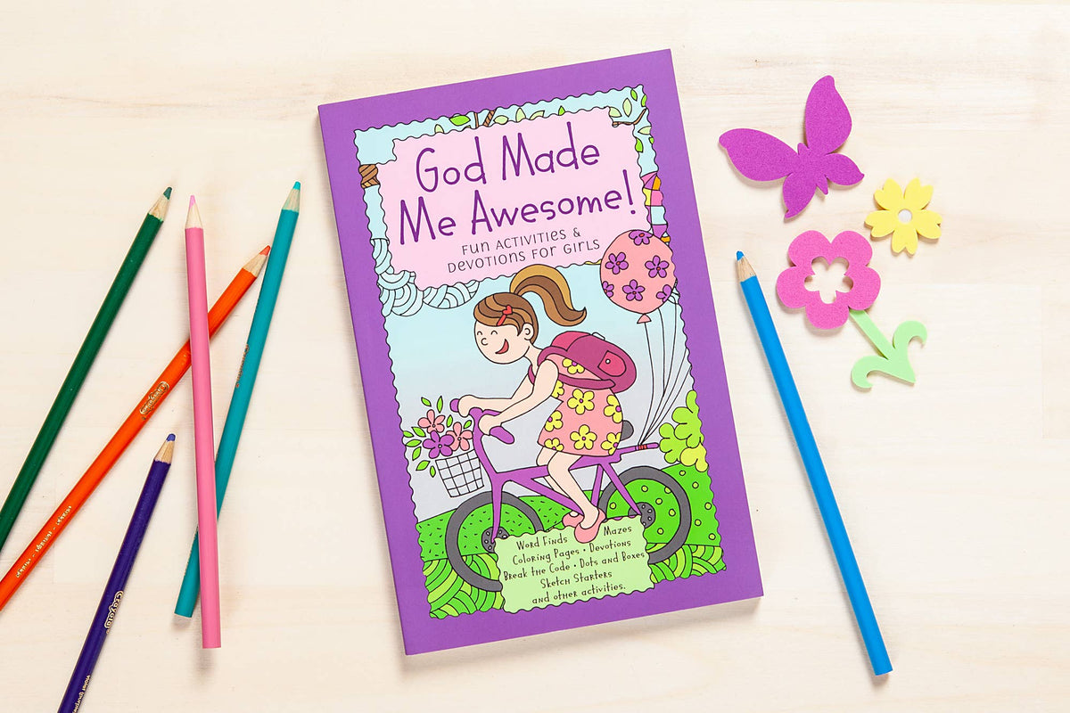 God Made Me Awesome (Activity Book)