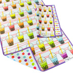 Boba Time|  Waffle Weave Microfiber Towels Kitchen & Bath:  Dish/Hand Towel