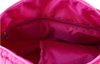 QP774 Quilted Puffer Weekender/Duffel Bag: Orange