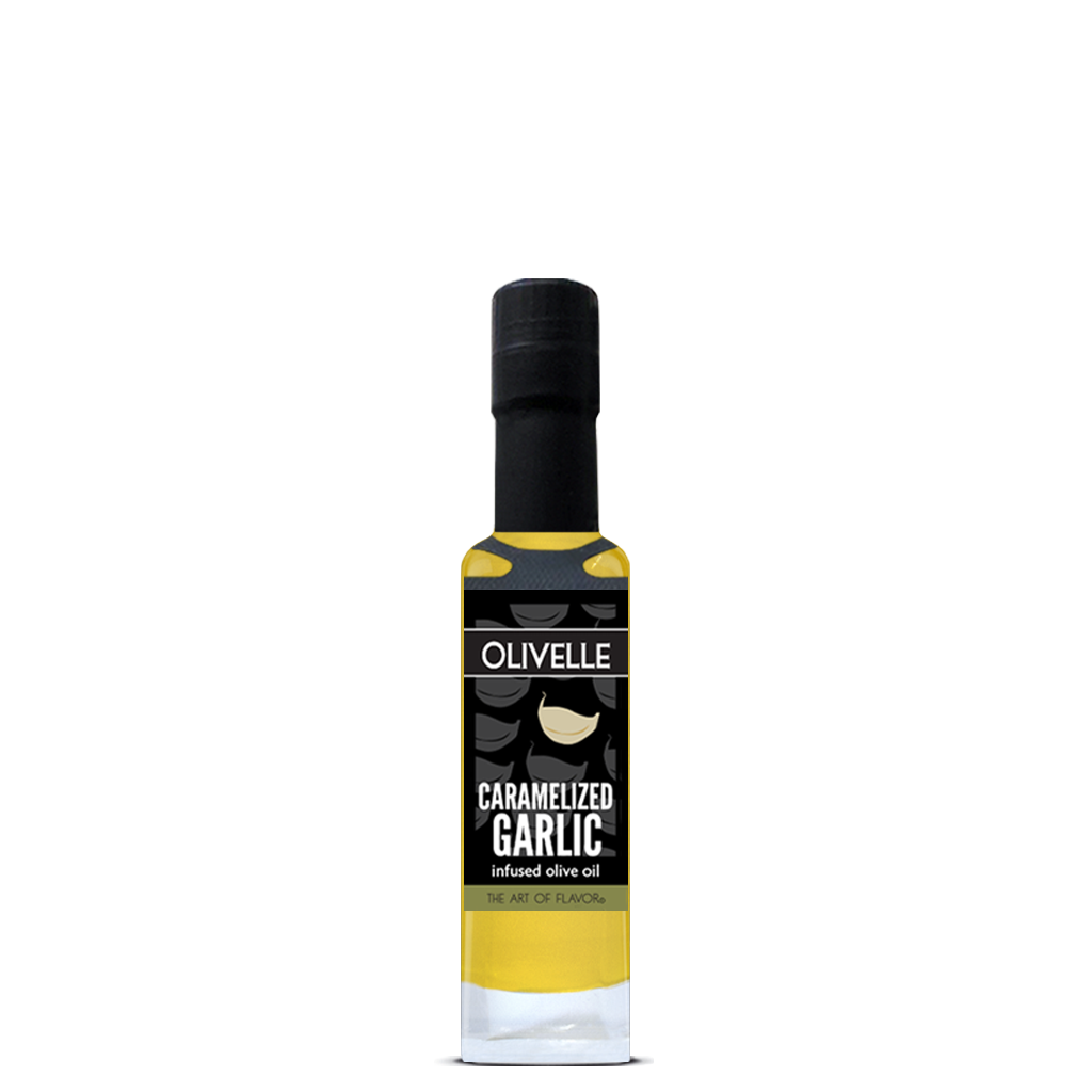 CARAMELIZED GARLIC INFUSED OLIVE OIL : 250ml