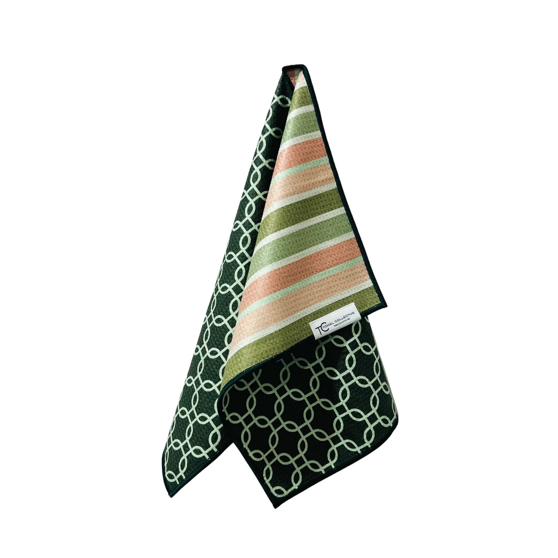 Modern Stripe |  Waffle Weave Microfiber Towels Kitchen & Bath:  Dish/Hand Towel