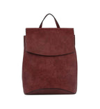 UNV0069 Flap Over Convertible Backpack: Brown