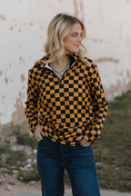 Pep Rally Pullover- Gold: L