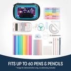 ZIPIT Gamer Pencil Case for Boys, Joystick Pencil Box: Rockets