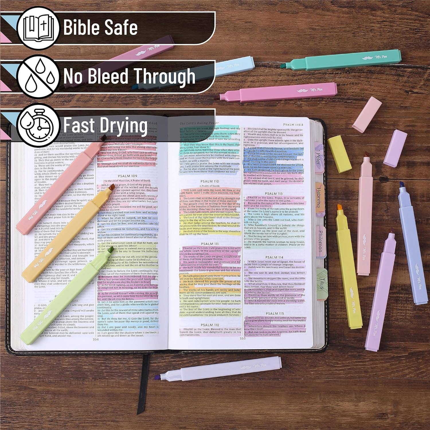 Aesthetic Highlighters 16 Pack: Morandi Colors