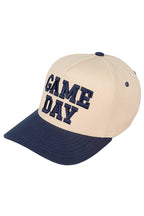 C.C GAME DAY Embroidered Cotton Baseball Cap: Black