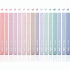 Aesthetic Highlighters 16 Pack: Morandi Colors