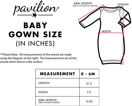 Pavilion Mystical Mermaid Gown 0-3 Month Pack of 1