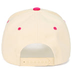 C.C OUT HERE DILLY DALLYING Letter on Two Tone Trucker Hat: Butter Yellow
