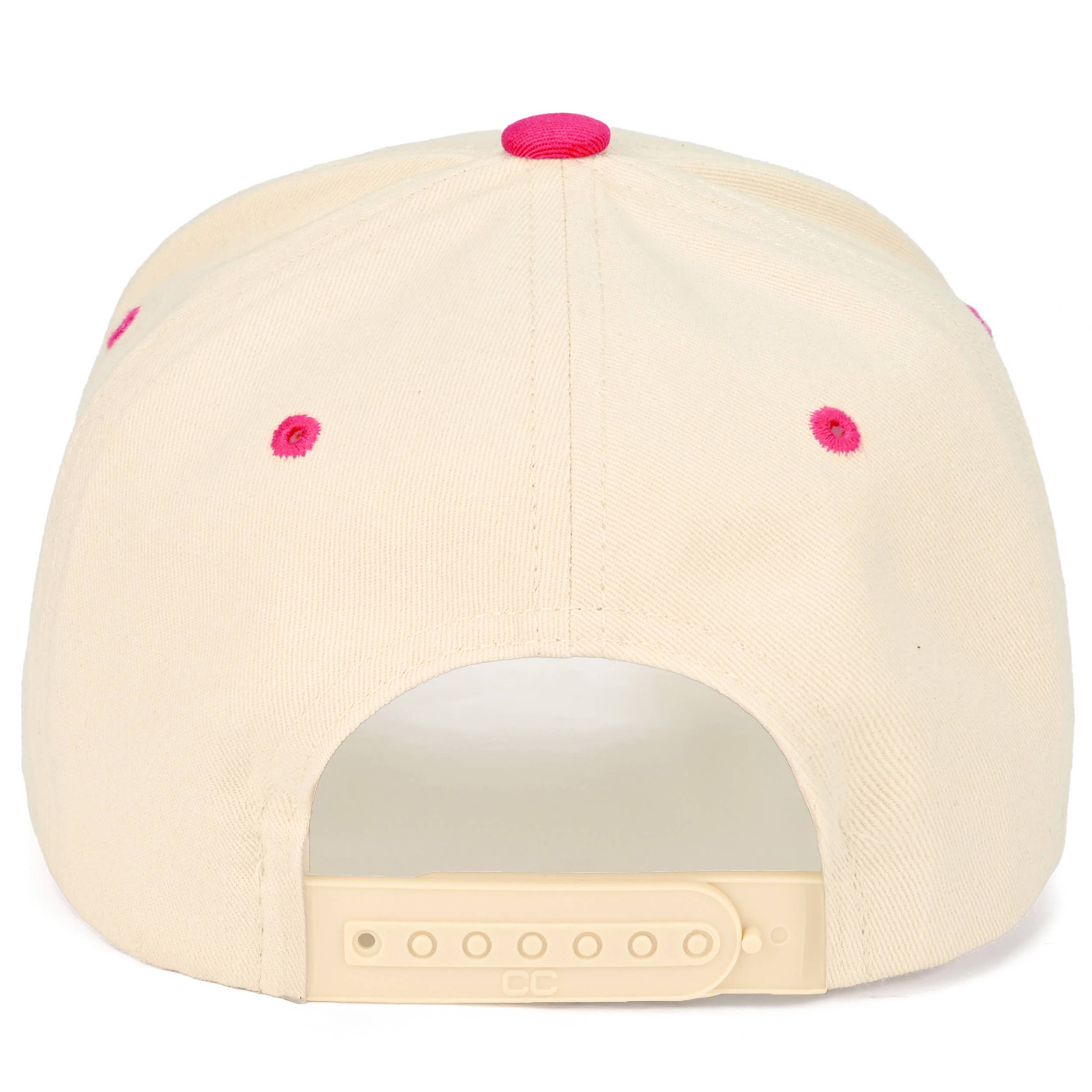 C.C OUT HERE DILLY DALLYING Letter on Two Tone Trucker Hat: Butter Yellow