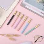 Aesthetic Highlighters & Ballpoint Pens, 12 Pack: Assorted