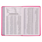 KJV Bible Gift Edition Faux Leather, Pink