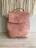 UNV0069 Flap Over Convertible Backpack: Brown