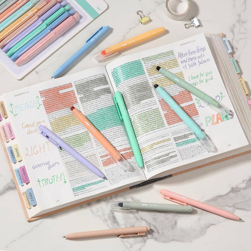 Bible Highlighters & Gel Pens 10 Pack