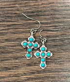 723660, Cross Earrings