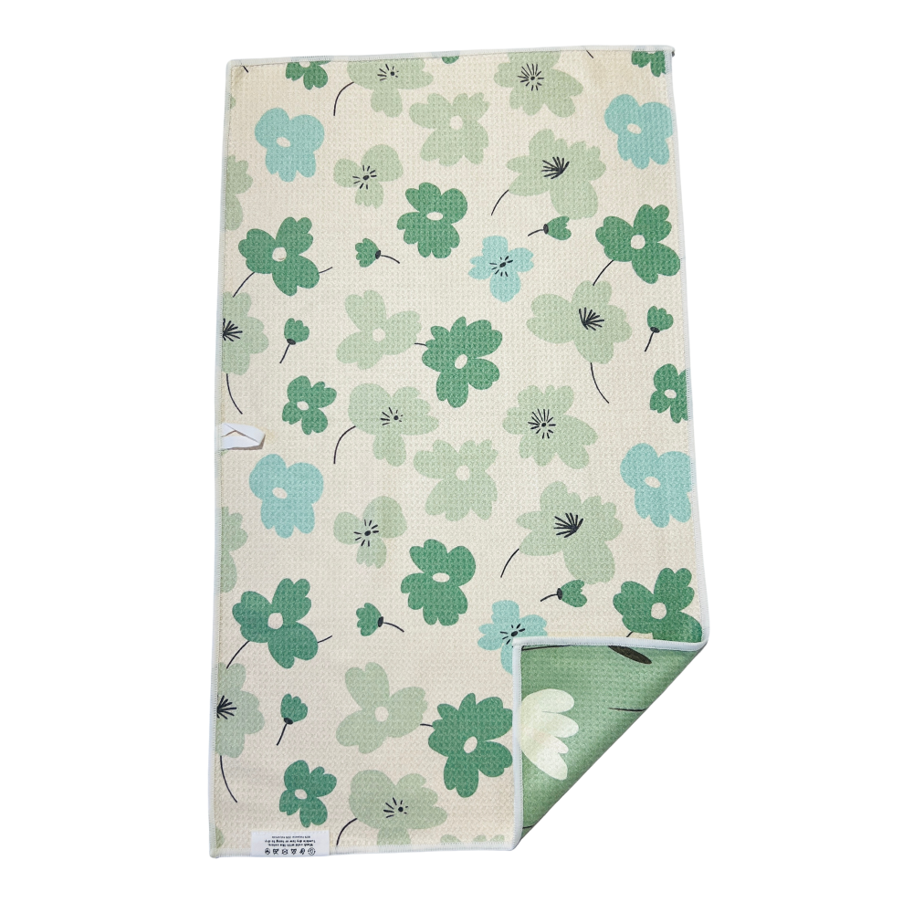 Meadow | Waffle Weave Microfiber Towels Kitchen & Bath: Washcloth