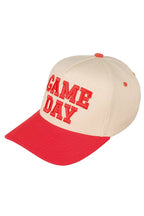 C.C GAME DAY Embroidered Cotton Baseball Cap: Black
