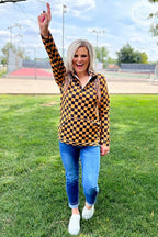 Pep Rally Pullover- Gold: XXL