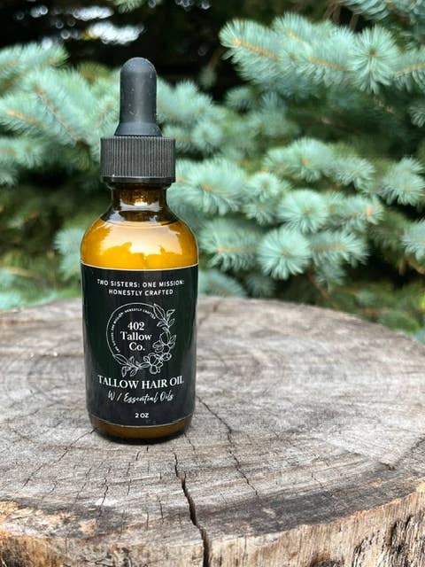 Tallow Hair Oil