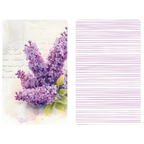 Lilac Lines | Waffle Weave Microfiber Towels Kitchen & Bath: Hand Towel