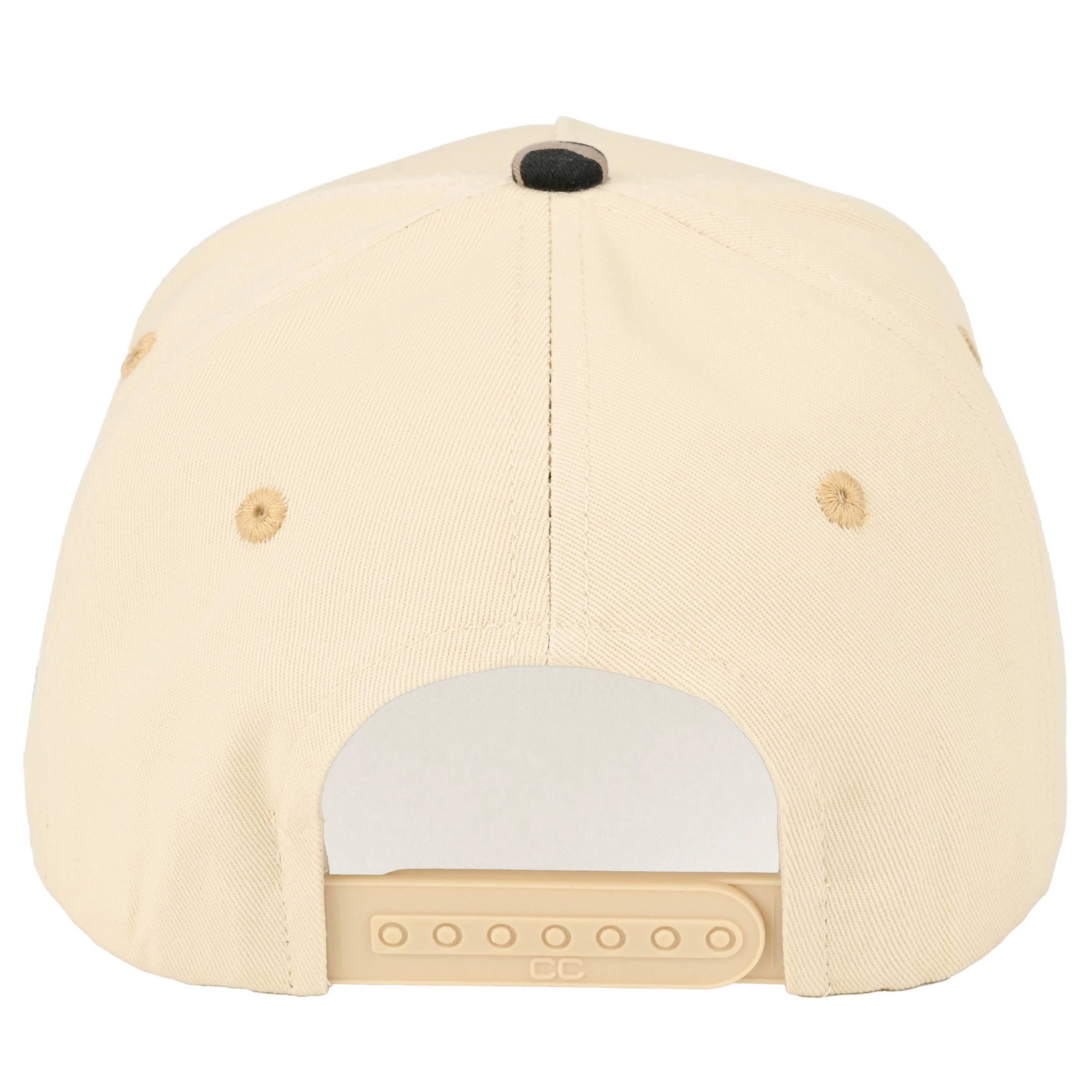 C.C SORRY ABOUT MY KIDS Letter Two Tone Trucker Hat: Sage