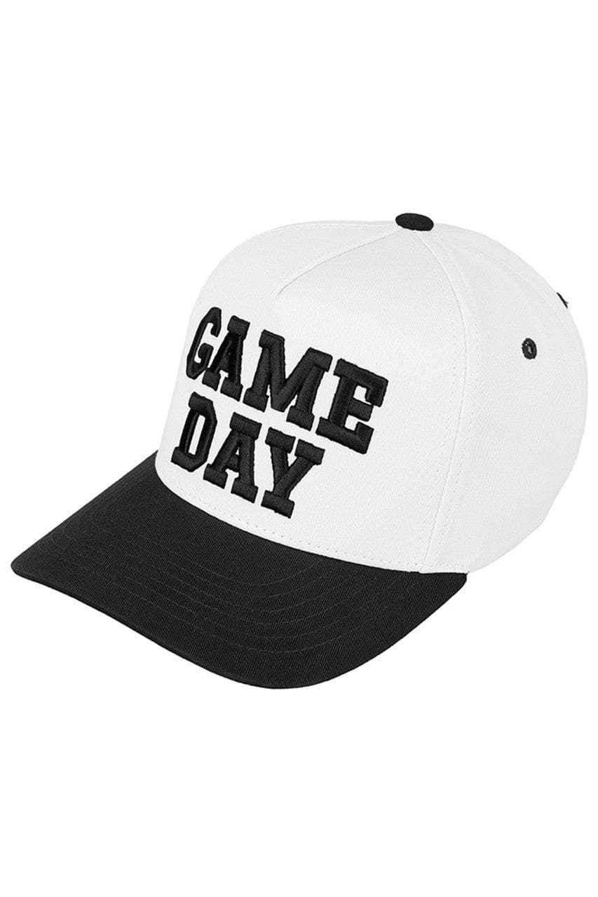 TCM0015 "GAME DAY" Trucker Hat: Black