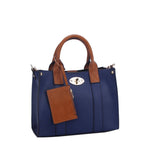 Cameran 3-in-1 Boxy Women's Crossbody Bag & Satchel: Stone