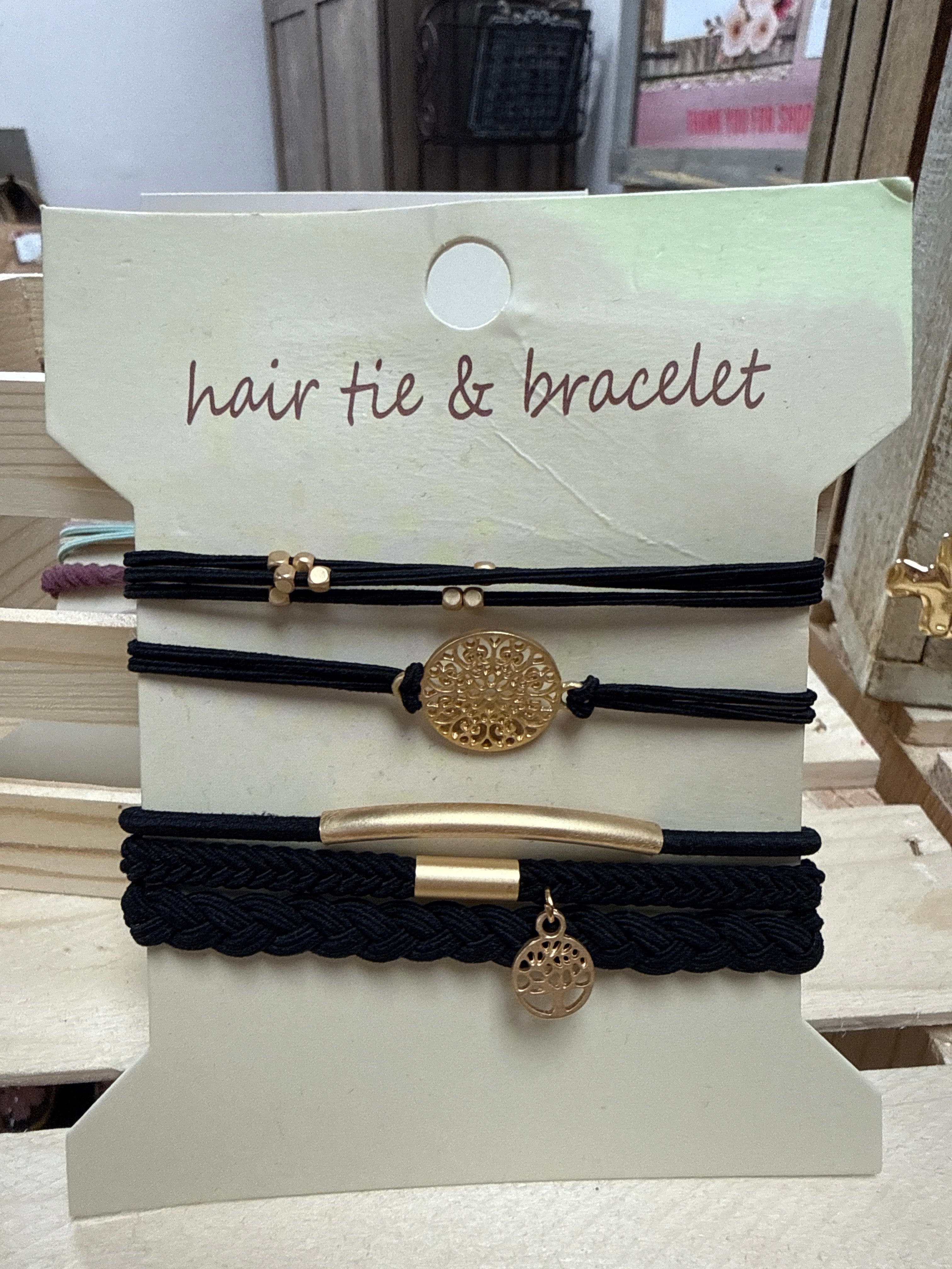 KNOT BRACELET HAIR TIES