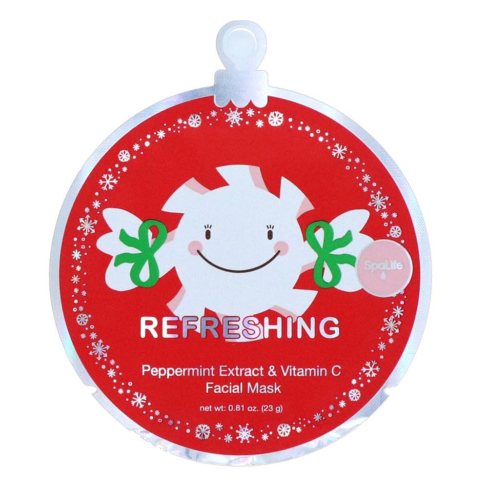 Christmas Holiday Peppermint & Vitamin C Facial Mask