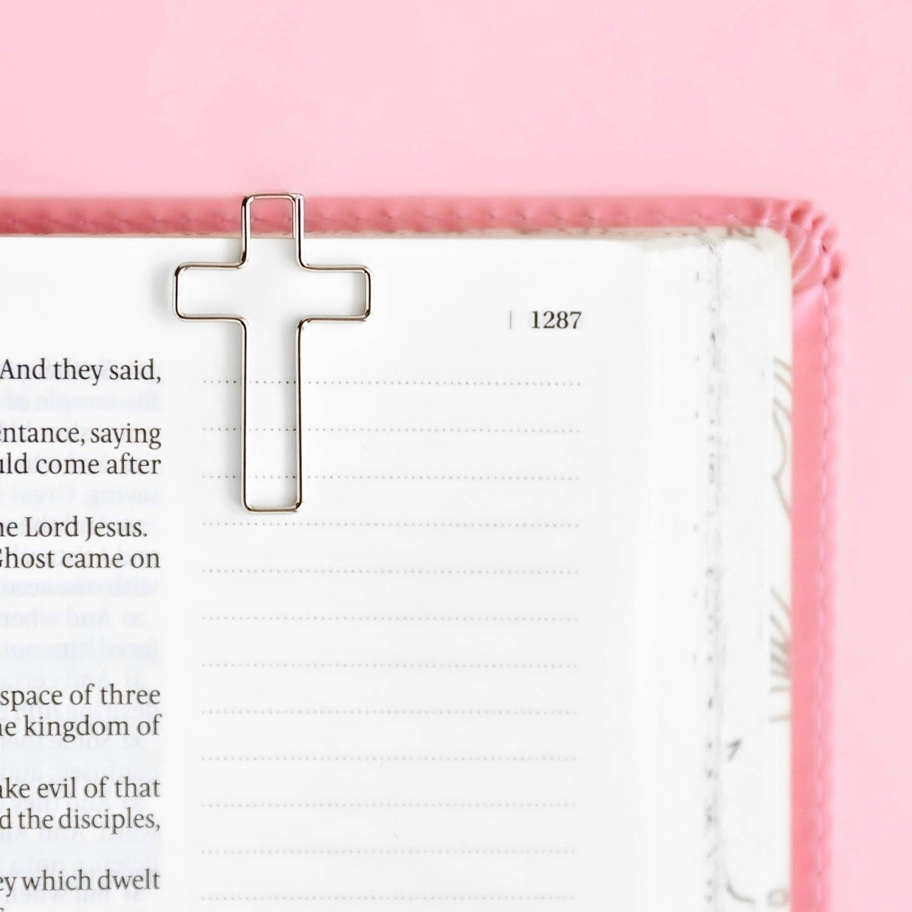 Bookmark + Cross Paper Clips: Proverbs 3:5