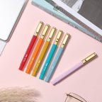 Aesthetic Highlighters & Ballpoint Pens, 12 Pack: Morandi (Colored Ink Pens)