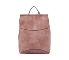 UNV0069 Flap Over Convertible Backpack: Brown