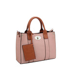 Cameran 3-in-1 Boxy Women's Crossbody Bag & Satchel: Stone