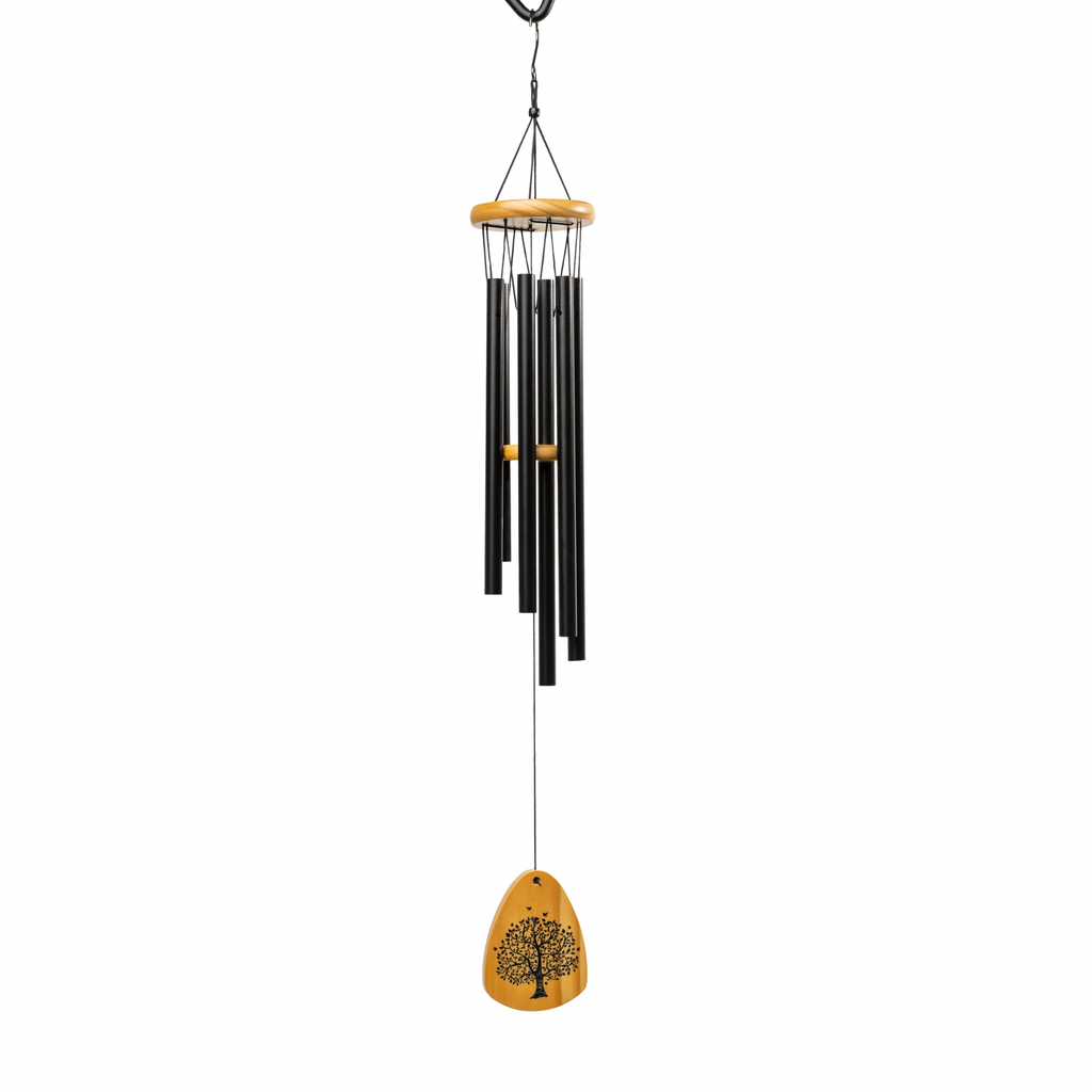 Memorial Serenity Wind Chimes - Thoughtful Gift For Special Occasions or Reflections 26”