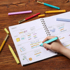 Aesthetic Highlighters & Ballpoint Pens, 12 Pack: Assorted