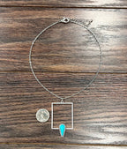737487, Turquoise Necklace