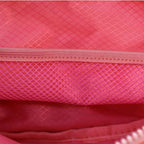 QP008 Nylon Quilted Puffer Clutch/Pouch: Orange