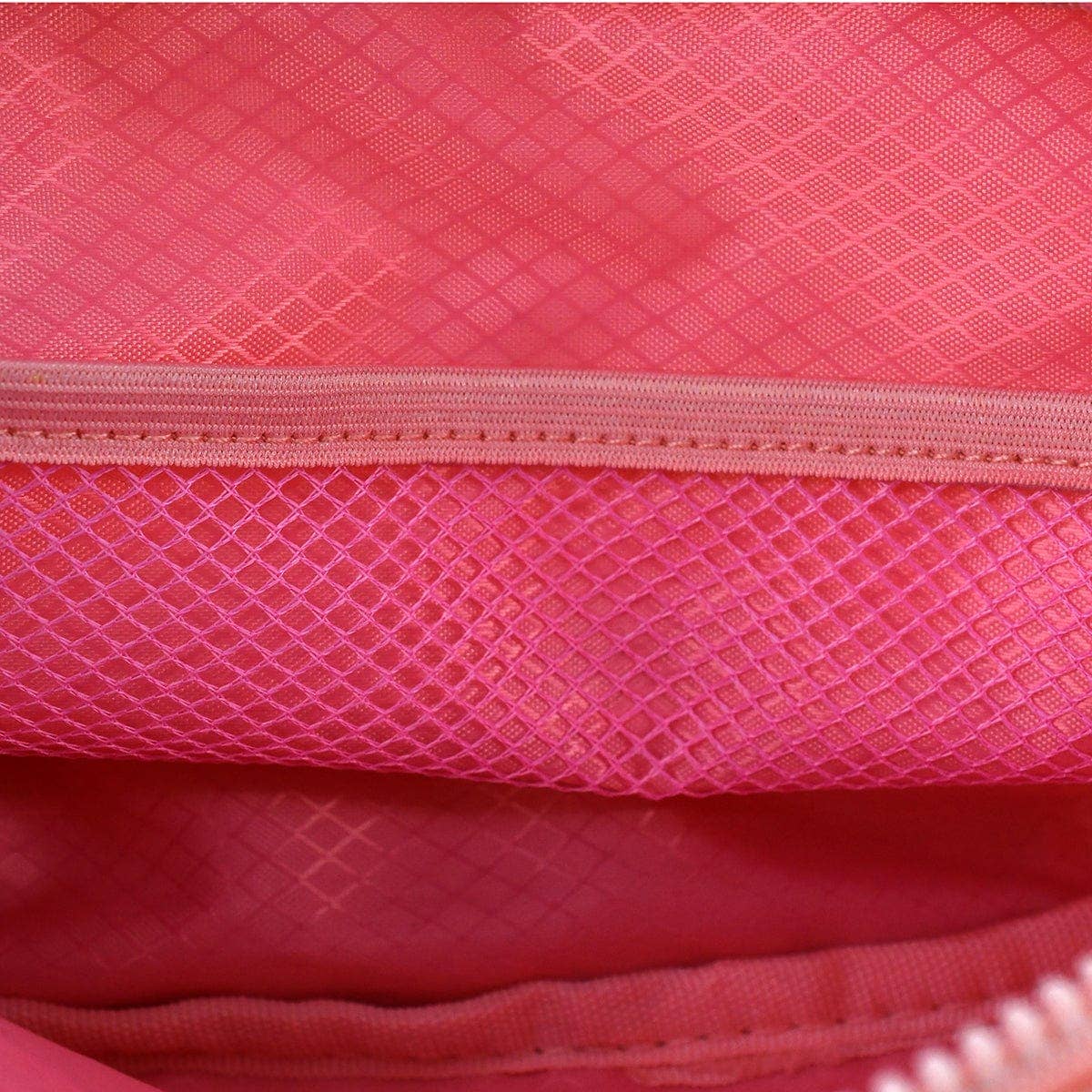 QP008 Nylon Quilted Puffer Clutch/Pouch: Orange