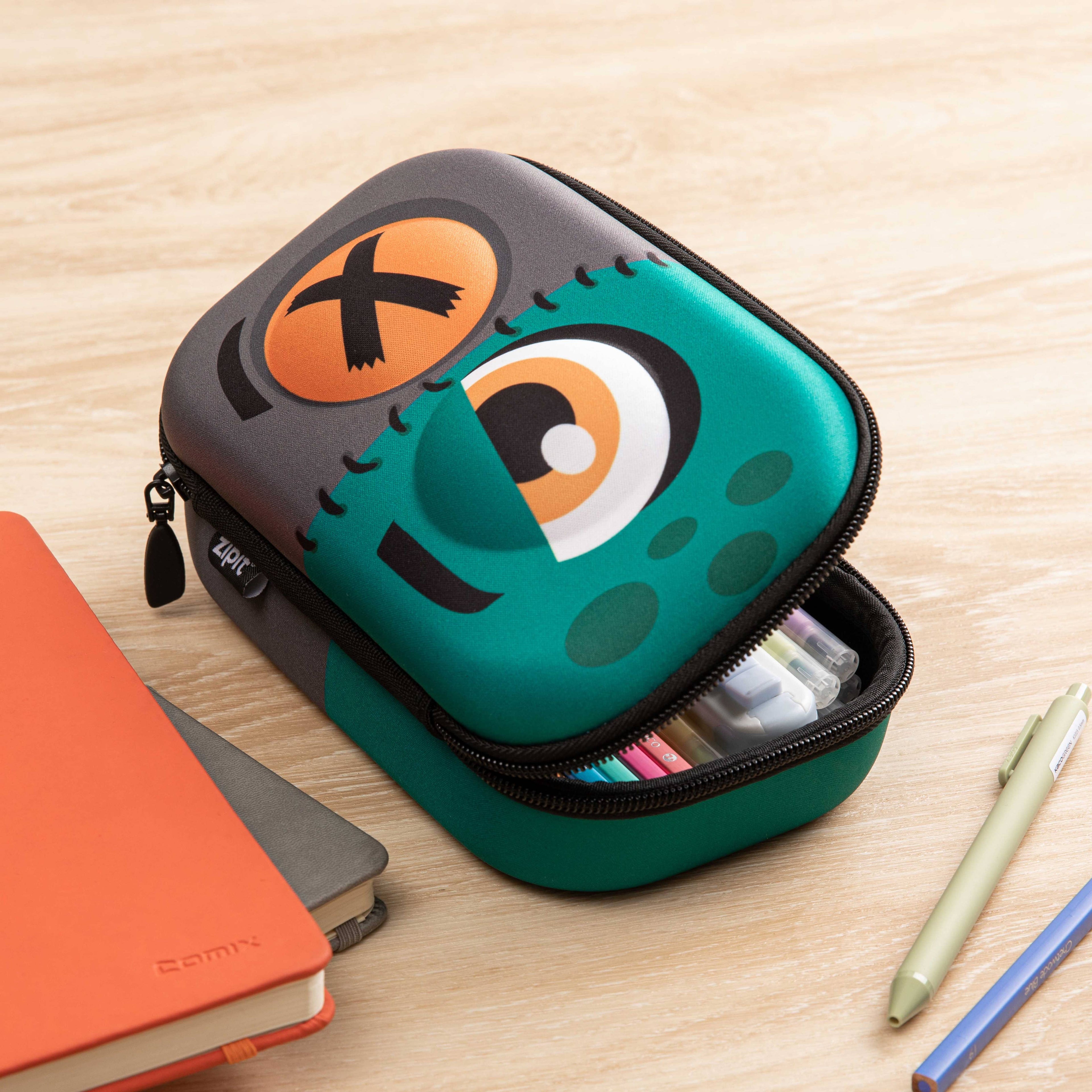 ZIPIT Zombie Storage Box, Pencil Case Gift for Kids