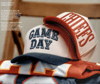 TCM0015 "GAME DAY" Trucker Hat: Leopard