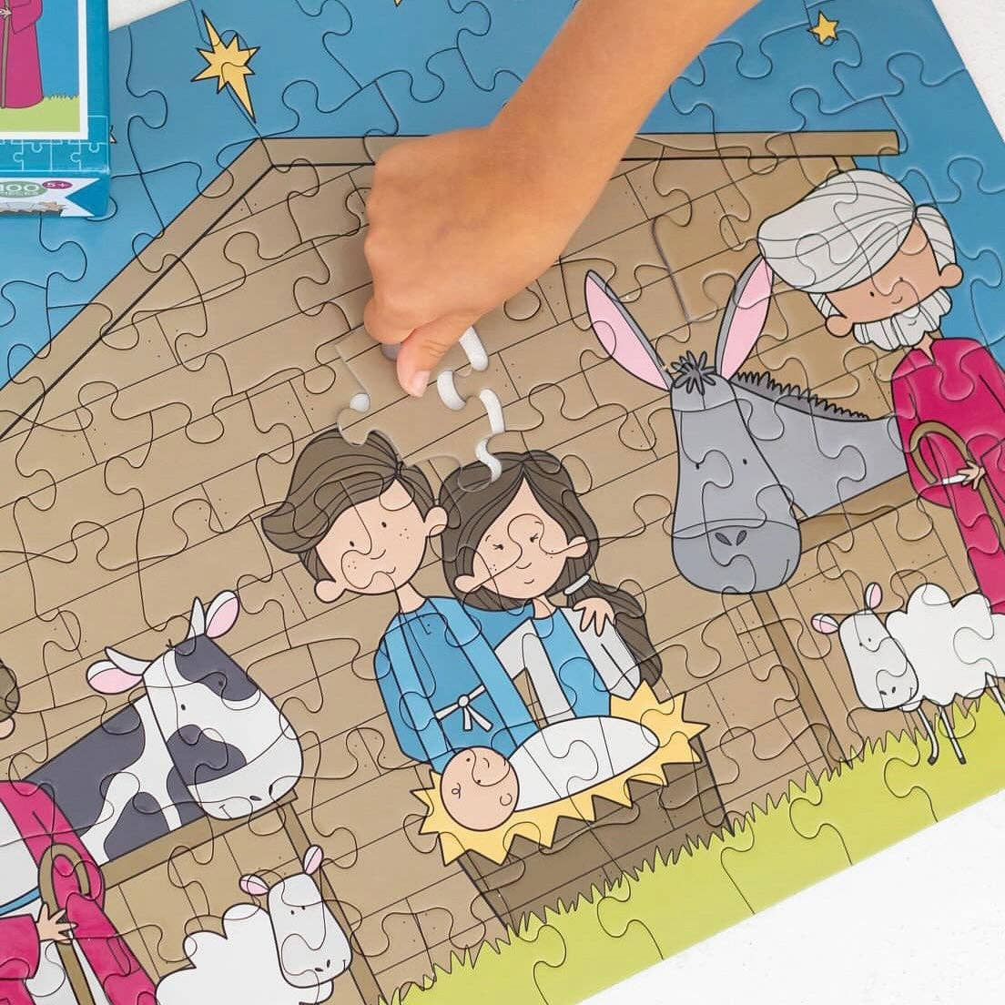 Bible Story Puzzles: Christmas Nativity