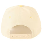 C.C OUT HERE DILLY DALLYING Letter on Two Tone Trucker Hat: Butter Yellow